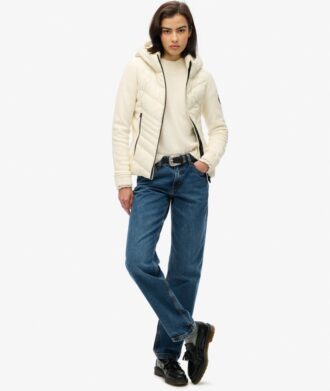 Veste polaire à capuche