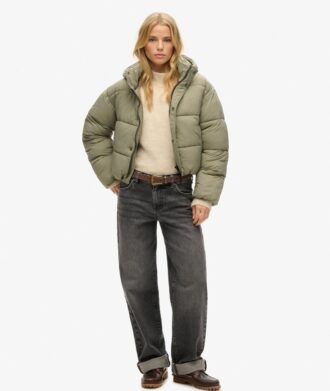 Veste Puffer Cocoon courte