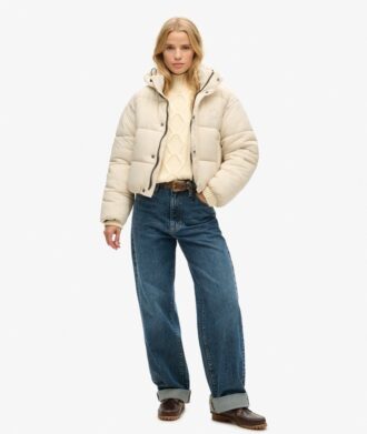 Veste Puffer Cocoon courte Veste Puffer Cocoon courte