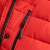 Veste Puffer mi-longue à capuche en fausse fourrure Veste Puffer mi-longue à capuche en fausse fourrure